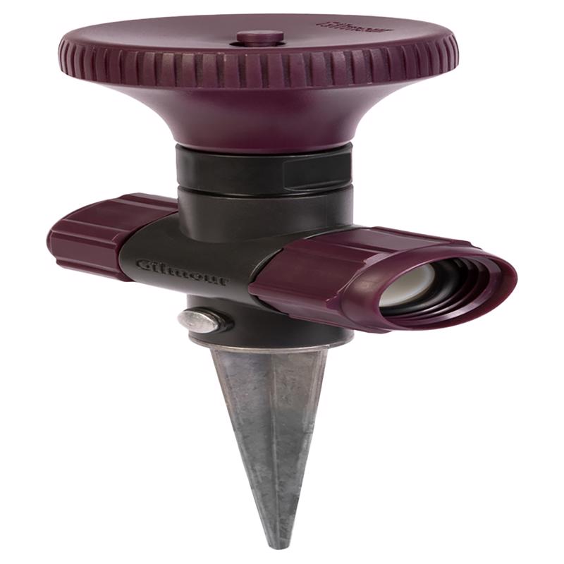GILMOUR - Gilmour Metal Spike Base Spot Sprinkler 800 sq ft 1 pk