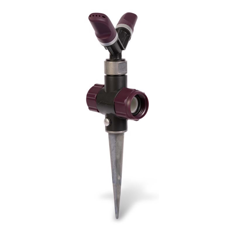 GILMOUR - Gilmour Metal Spike Base Whirling Sprinkler 1800 sq ft 1 pk [813423-1004]