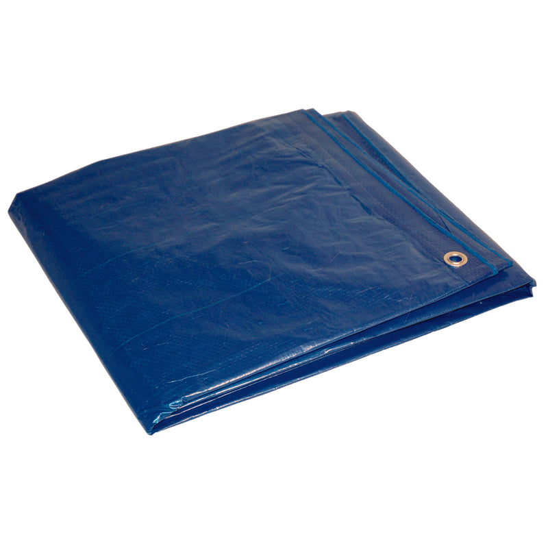 FOREMOST TARP CO. - Foremost Tarp Co. Dry Top 40 ft. W X 60 ft. L Medium Duty Polyethylene Tarp Blue