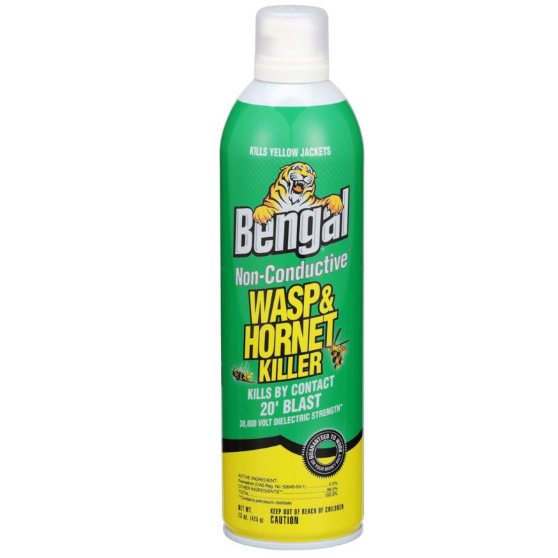BENGAL - Bengal Non-Conductive Wasp and Hornet Killer Aerosol 15 oz - Case of 12