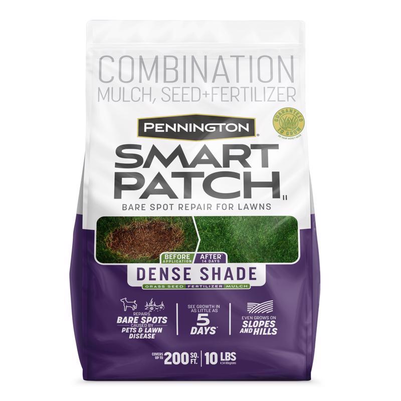 PENNINGTON SEED - Pennington Smart Patch Mixed Dense Shade Seed/Fertilizer/Mulch Repair Kit 10 lb