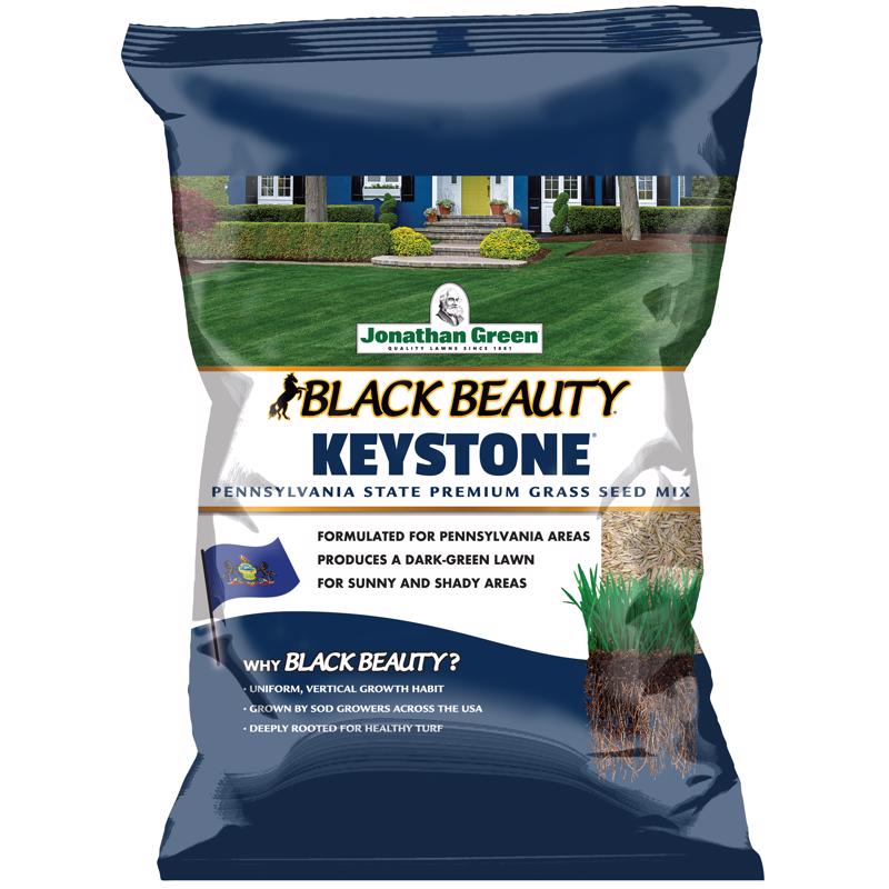 JONATHAN GREEN - Jonathan Green Black Beauty All Grasses Sun or Shade Grass Seed 25 lb [10362]