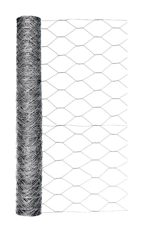GARDEN ZONE - Garden Craft 24 in. H X 50 ft. L Galvanized Steel Poultry Netting 2 in.