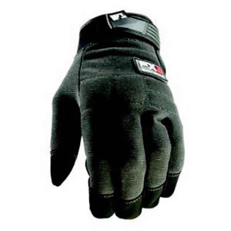 WELLS LAMONT - Wells Lamont Men's Indoor/Outdoor FX3 Work Gloves Black/Gray M 3 pk - Case of 3