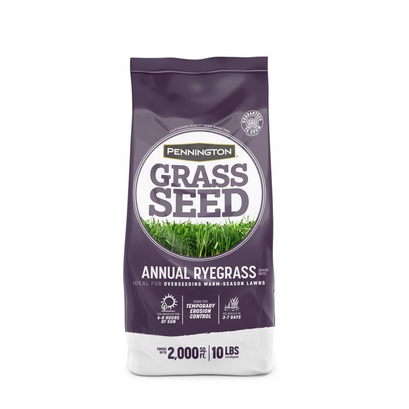 PENNINGTON - Pennington Annual Ryegrass Sun or Shade Grass Seed 10 lb