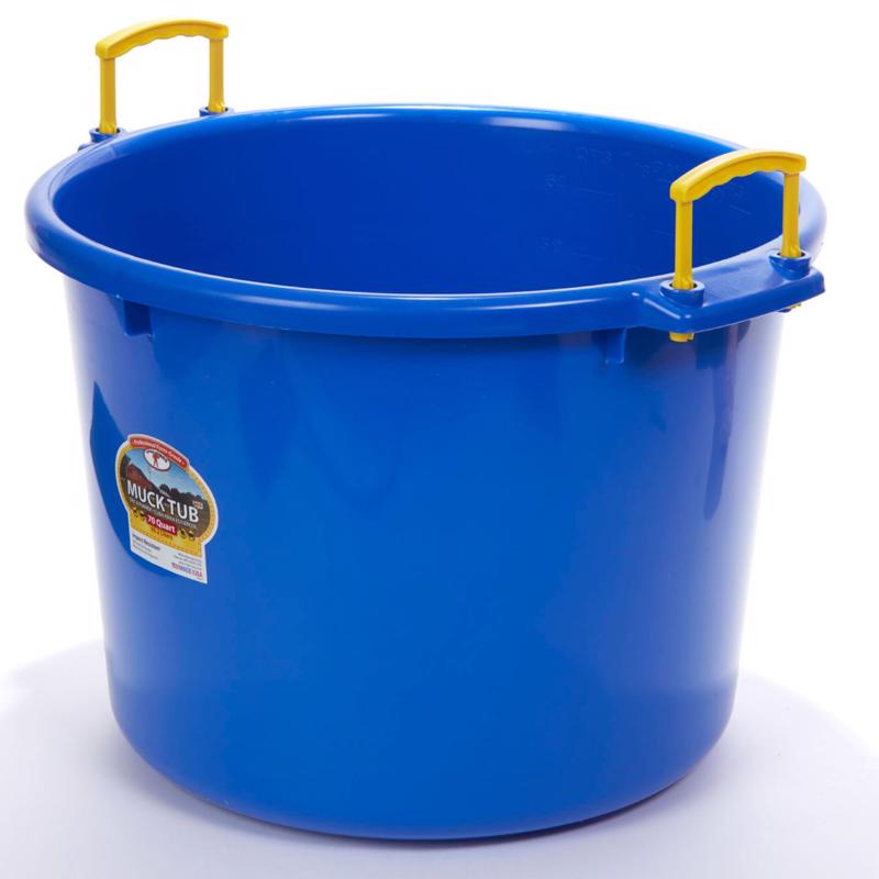 LITTLE GIANT - Little Giant 70 qt Bucket Blue