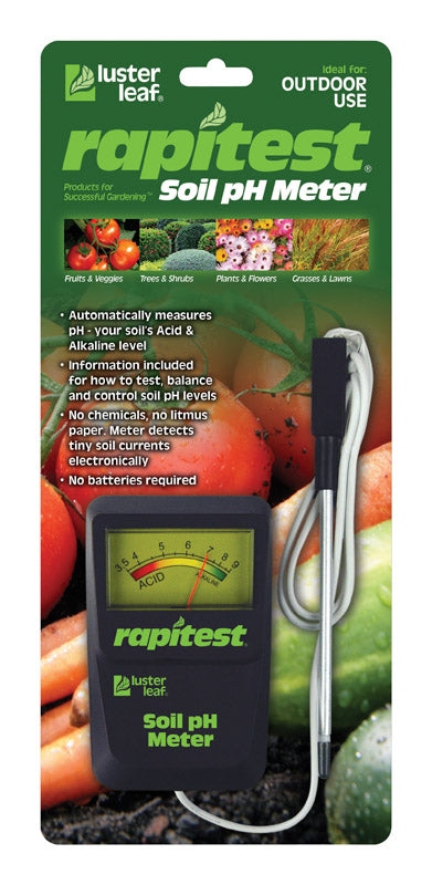 LUSTER LEAF - Luster Leaf Analog pH Meter 1 pk [1840]