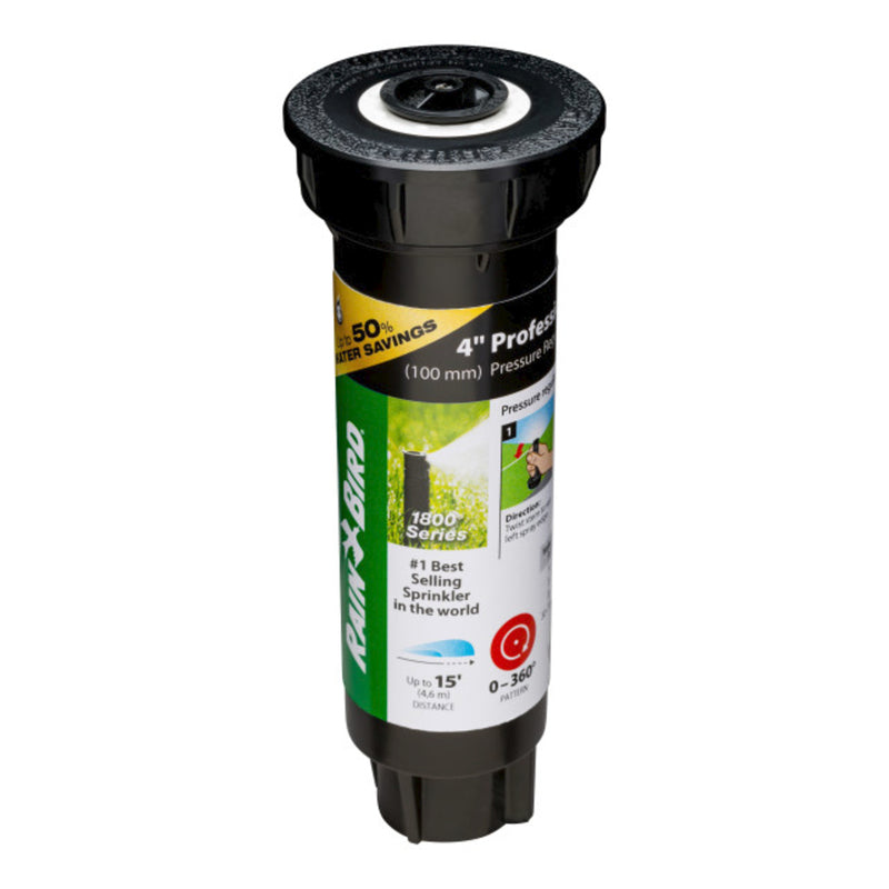 RAIN BIRD - Rain Bird 1800 Series 4 in. H Adjustable Pop-Up Spray Head [1804HV15PR]