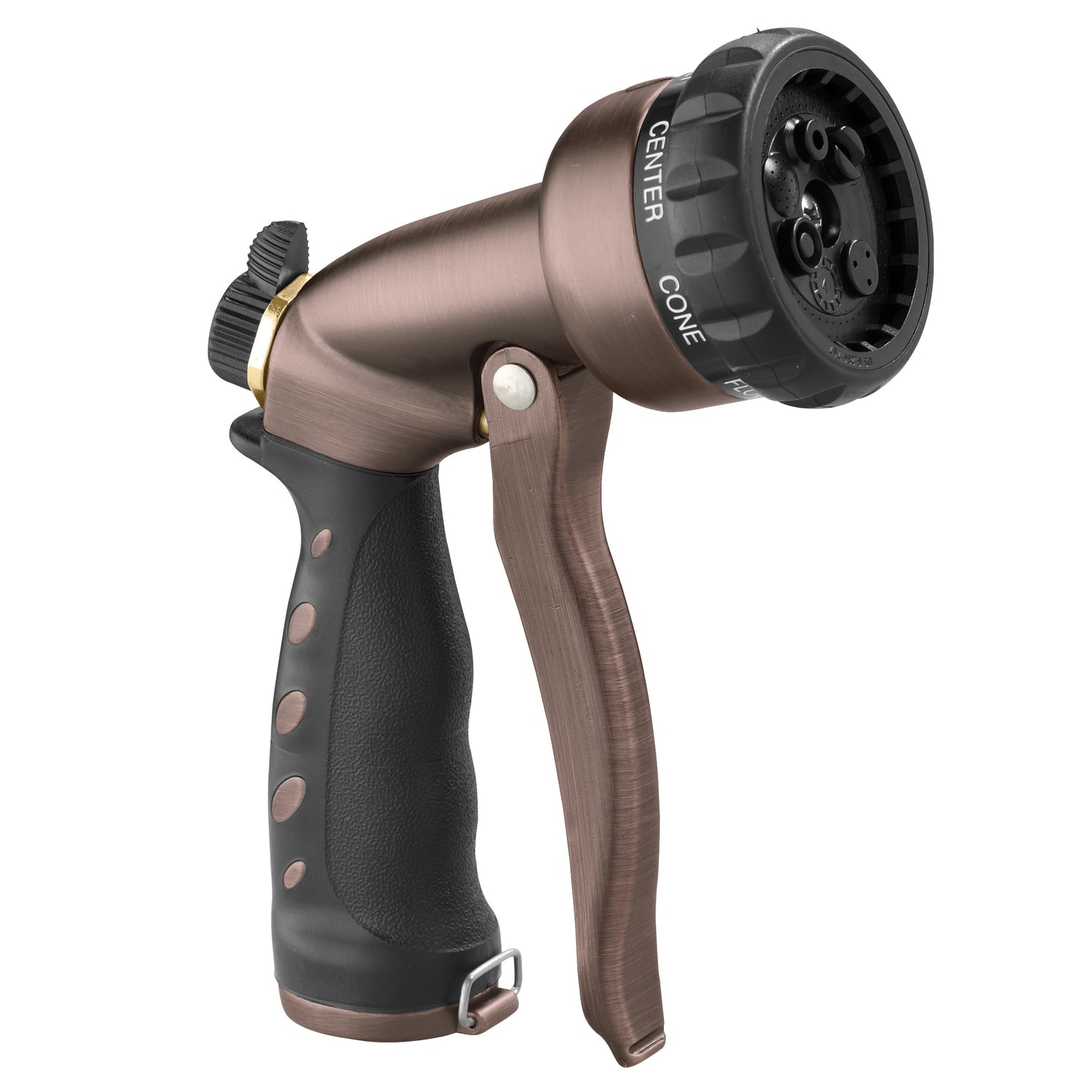 Orbit 7 Pattern Multi-Pattern Zinc Turret Nozzle - Case of 6