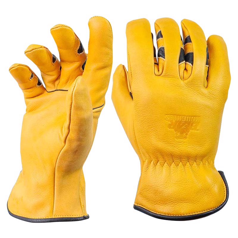 BEAR KNUCKLES - Bear Knuckles Unisex Driver Gloves Yellow M 1 pk [D357-M]