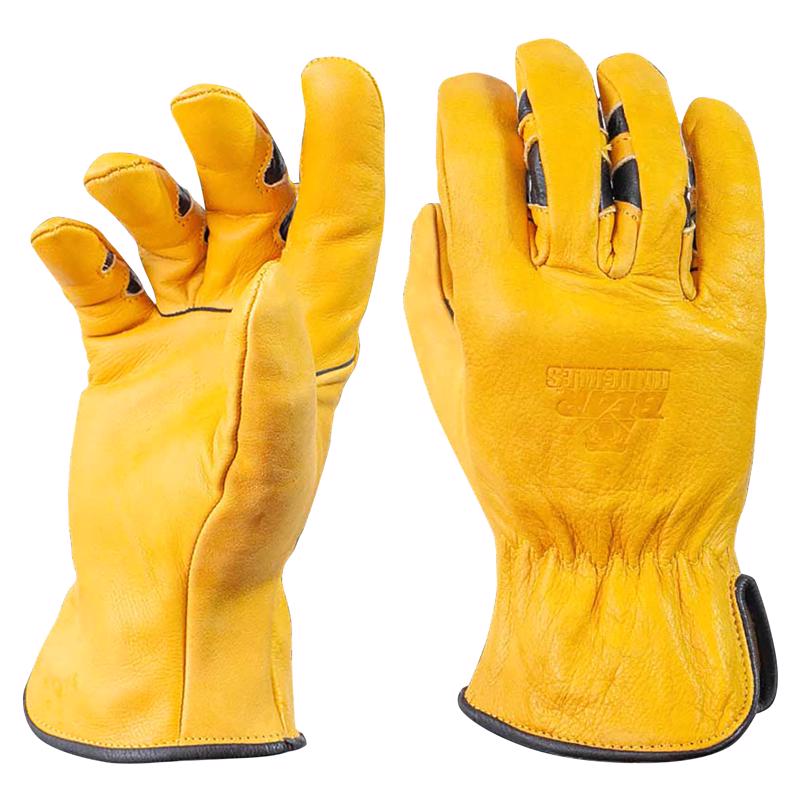 BEAR KNUCKLES - Bear Knuckles Unisex Driver Gloves Yellow XL 1 pk [D351-XL]