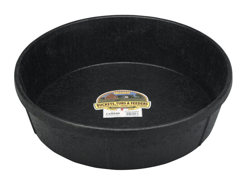 LITTLE GIANT - Little Giant DuraFlex 3 gal Feeder Pan For Livestock