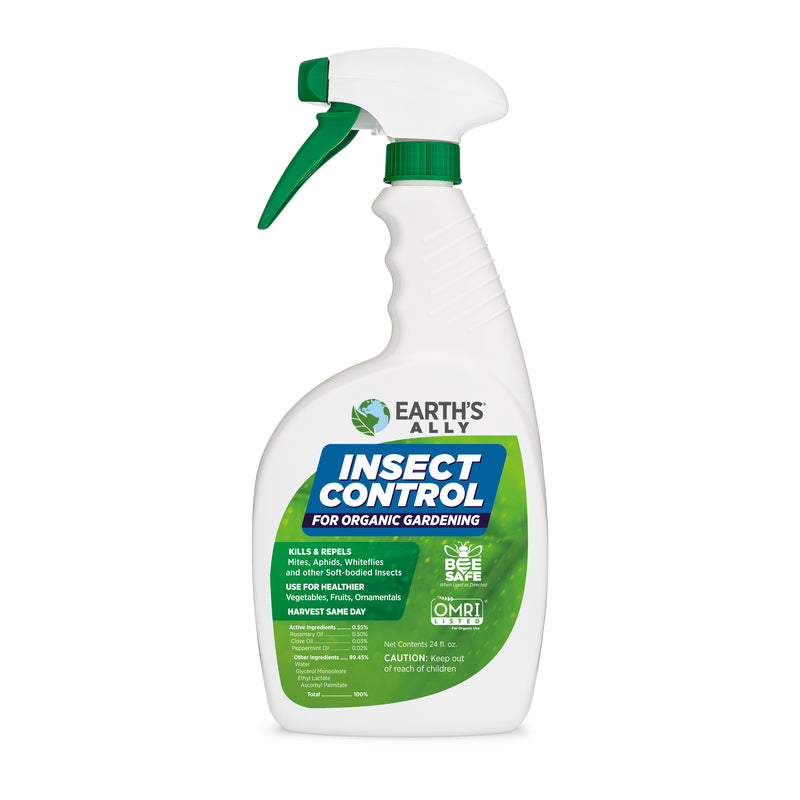 EARTH'S ALLY - Earth's Ally Organic Insect Control Liquid 24 oz - Case of 6