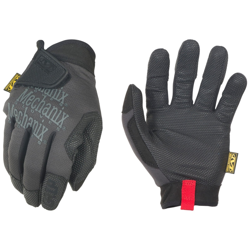 MECHANIX WEAR - Mechanix Wear Men's Full Finger Work Gloves Black/Gray L 1 pair