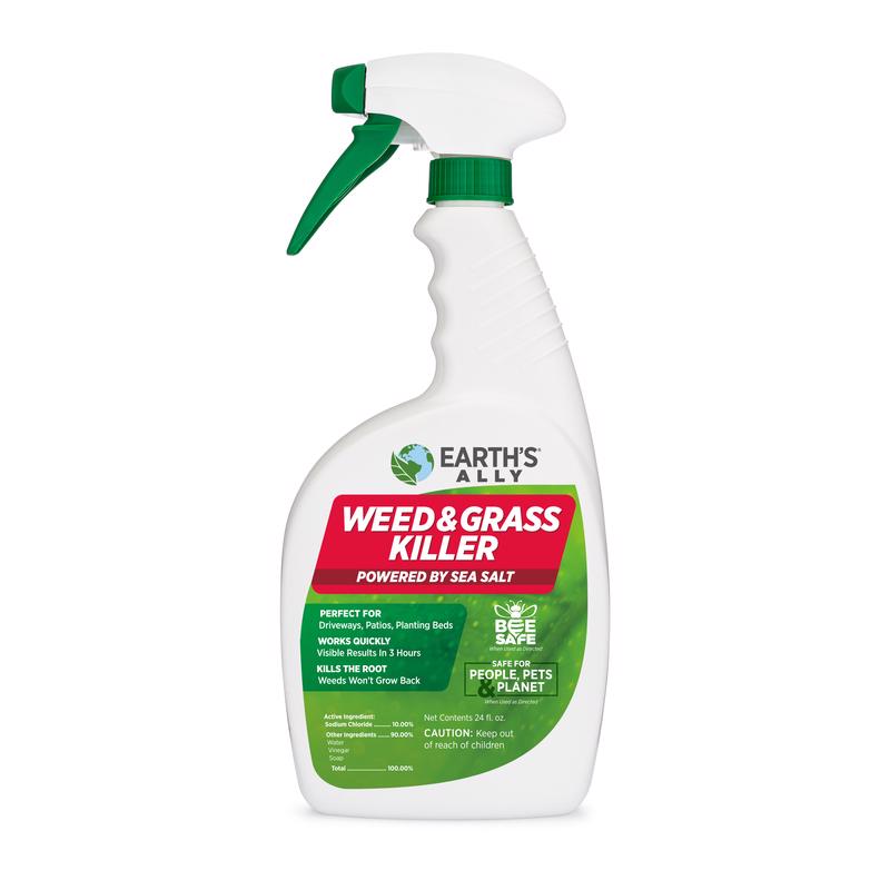 EARTH'S ALLY - Earth's Ally Grass & Weed Killer RTU Liquid 24 oz - Case of 6