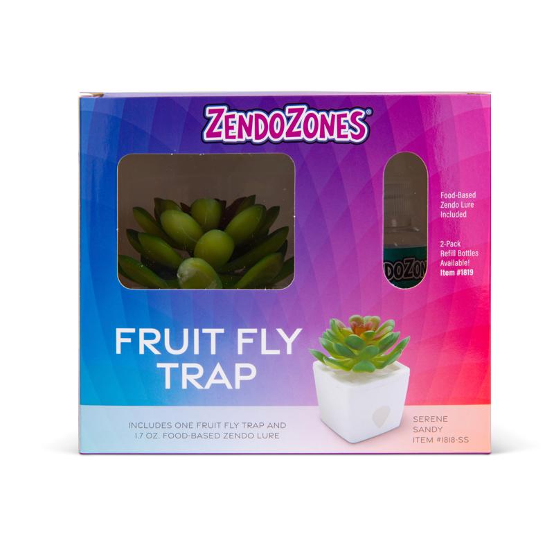 JT EATON - JT Eaton ZendoZones Fruit Fly Trap 1 box - Case of 6 [1818-SS]