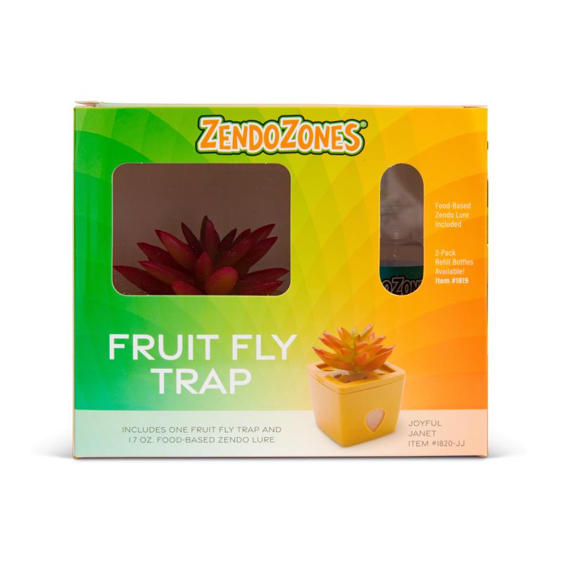 JT EATON - JT Eaton ZendoZones Fruit Fly Trap 1 box - Case of 6 [1820-JJ]