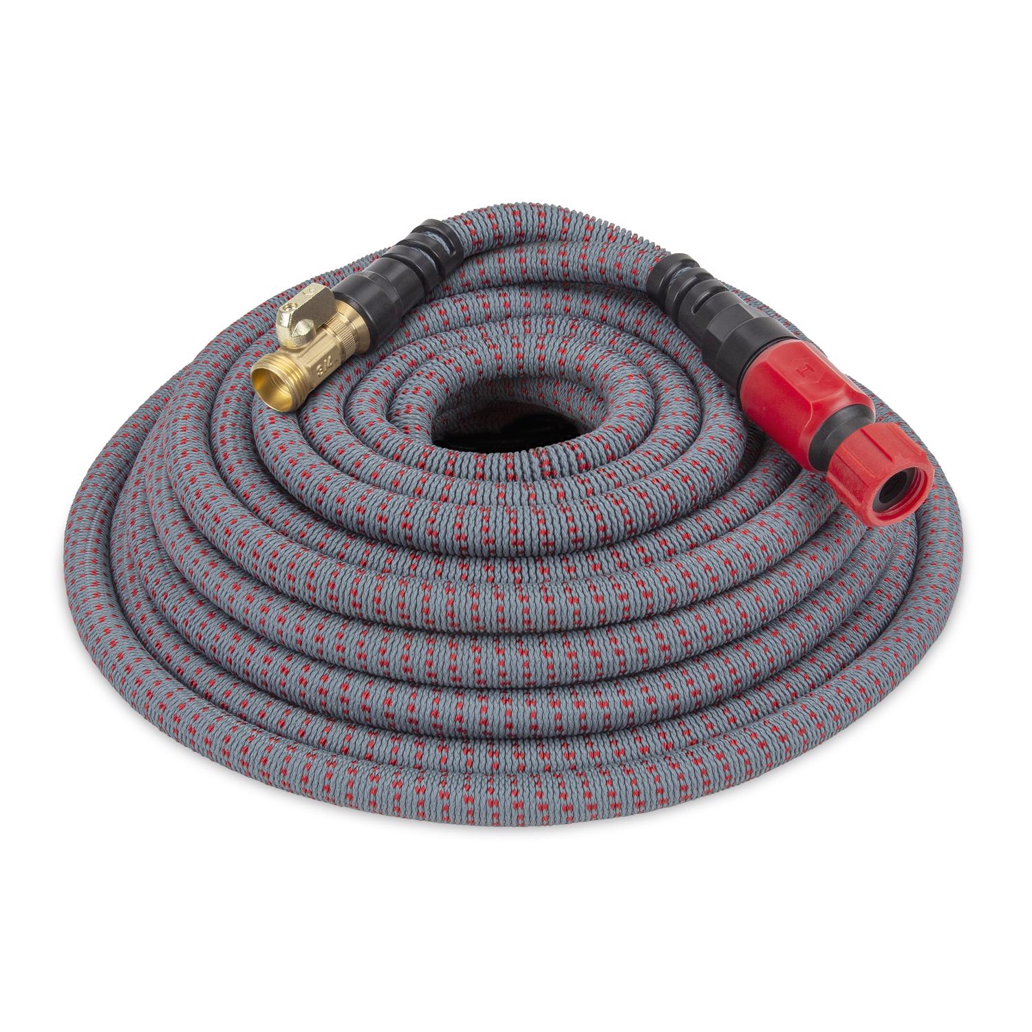 Hydrotech 5/8 in. D X 200 ft. L Heavy Duty Professional Grade Expandable Lightweight Garden Hose - Case of 3