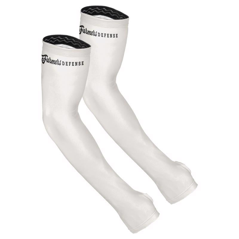 FARMERS DEFENSE - Farmers Defense S/M Polyester/Spandex Cream Protection Sleeves - Case of 3