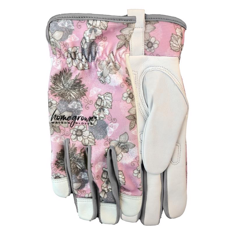 WATSON GLOVES - Watson Gloves Home Grown L Spandex Lily Mulitcolored Gardening Gloves