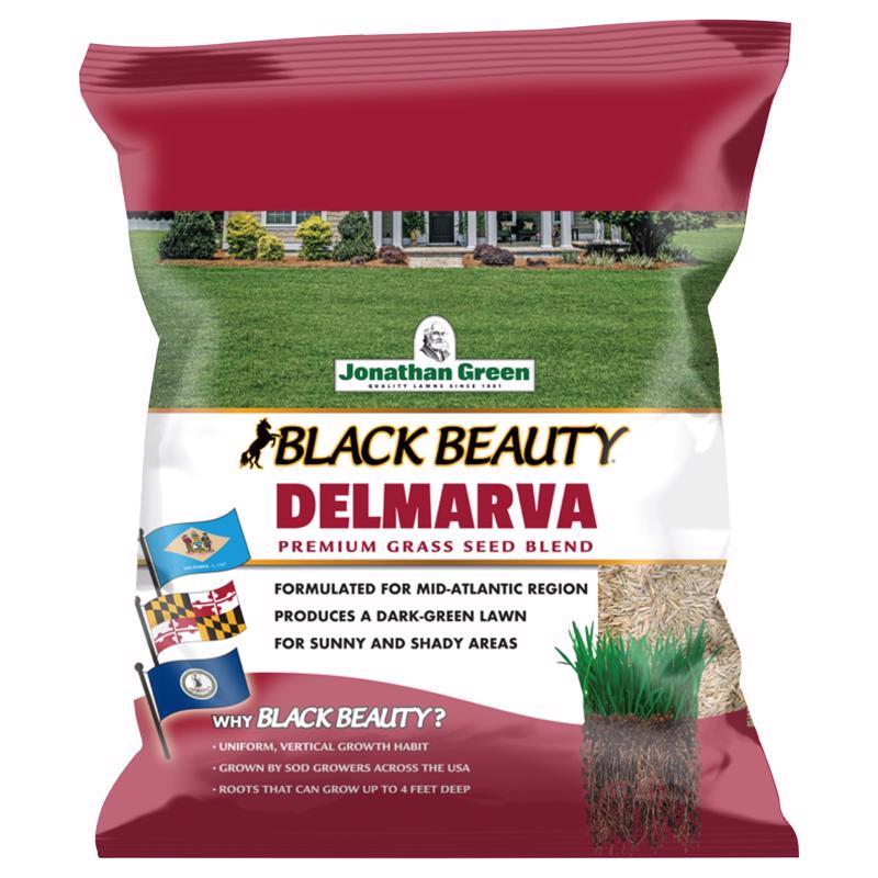 JONATHAN GREEN - Jonathan Green Black Beauty Delmarva Mixed Sun or Shade Grass Seed 7 lb - Case of 7