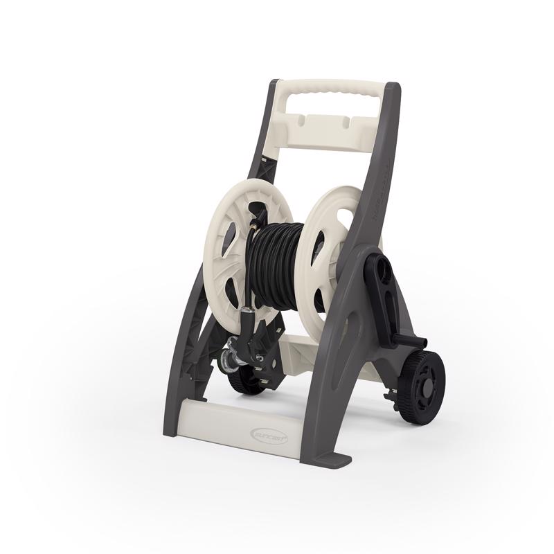 SUNCAST - Suncast Hosemobile 175 ft. Gray Wheeled Hose Reel Cart