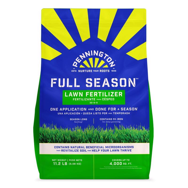 PENNINGTON - Pennington Full Season Slow-Release Nitrogen Lawn Fertilizer For All Grasses 4000 sq ft