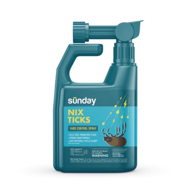 SUNDAY - Sunday Insect Repellent Liquid For Ticks 32 oz
