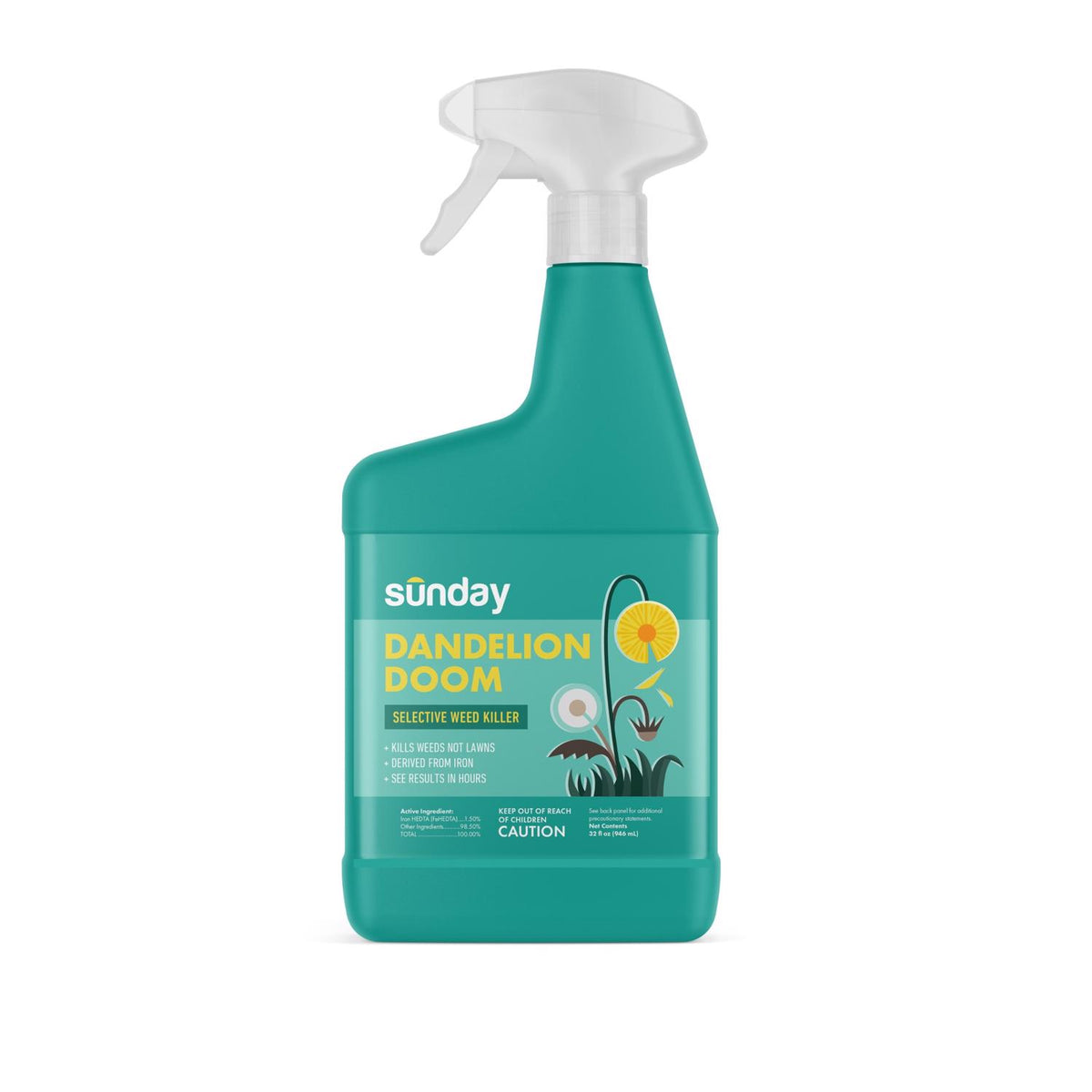 Sunday Weed Killer RTU Liquid 32 oz - Case of 6