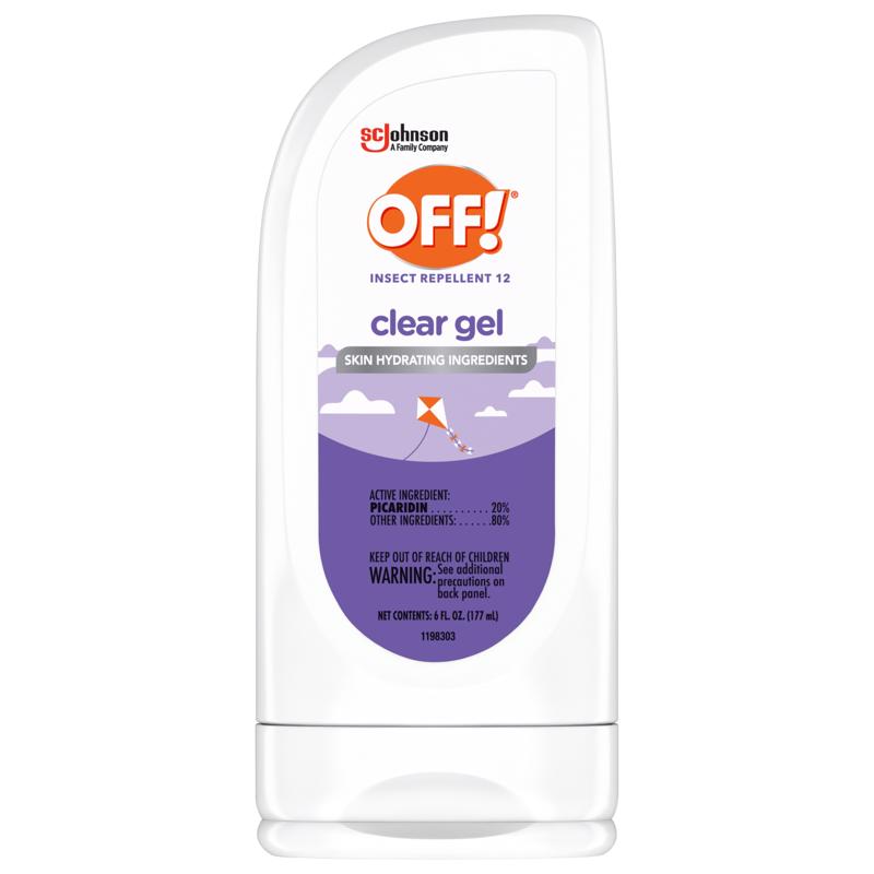 OFF! - OFF! Clean Feel Insect Repellent Gel For Mosquitoes/Ticks 6 oz