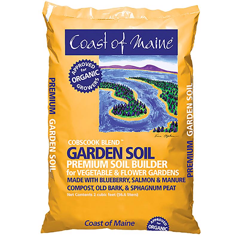 COAST OF MAINE - Coast of Maine Cobscook Blend Organic Fruit and Vegetable Garden Soil 2 ft
