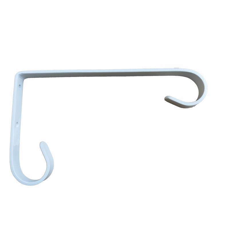 LIVING ACCENTS - Living Accents White Steel 6 in. H Basic Plant Hook 1 pk