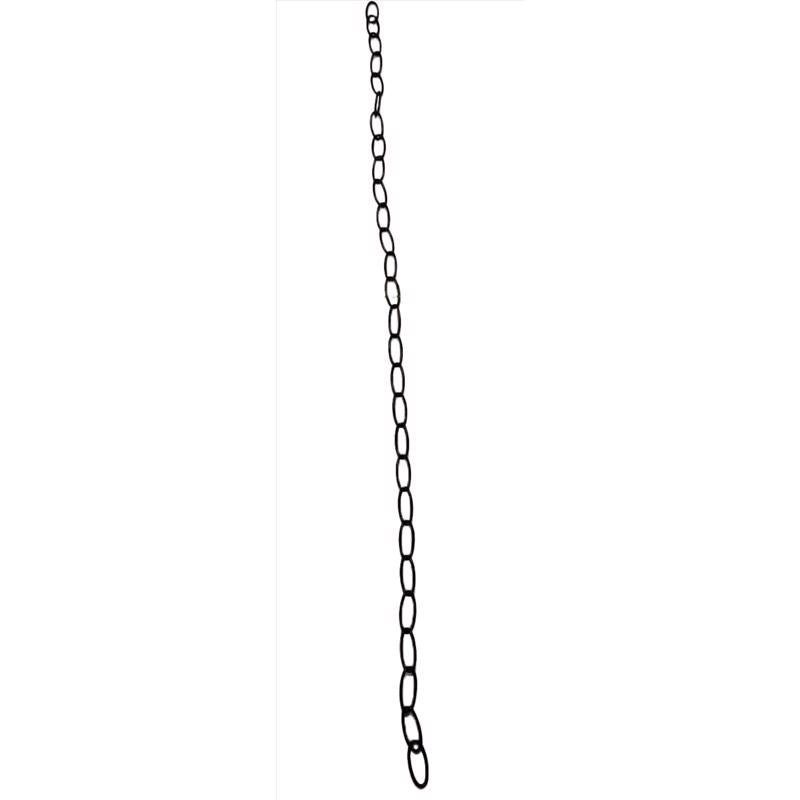 LIVING ACCENTS - Living Accents Black Steel 36 in. H Sturdy Extender Chain 1 pk