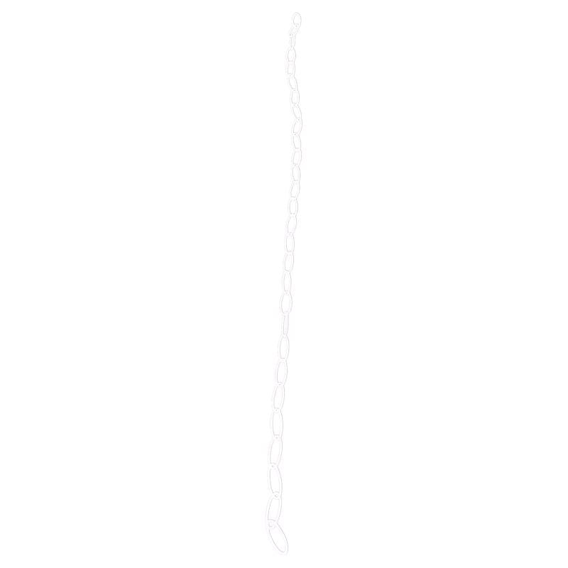 LIVING ACCENTS - Living Accents White Steel 36 in. H Sturdy Extender Chain 1 pk