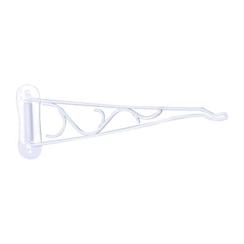 LIVING ACCENTS - Living Accents White Steel 10 in. H Swivel Plant Hook 1 pk