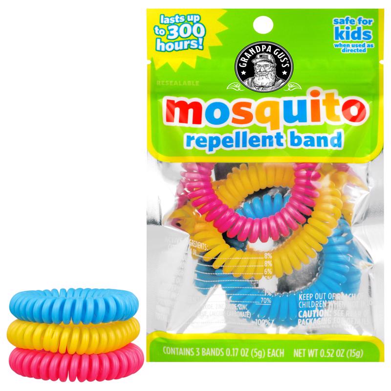 GRANDPA GUS'S - Grandpa Gus's Insect Repellent Wrist Band For Mosquitoes