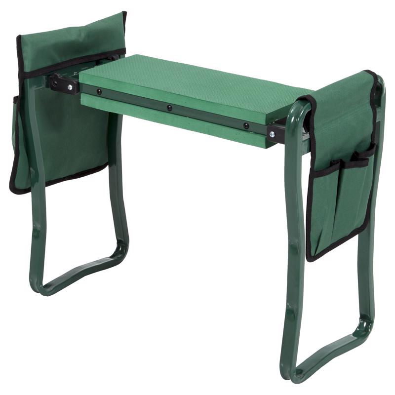 SEINA - Seina 23.62 in. W X 5.51 in. D Green Garden Kneeler/Seat