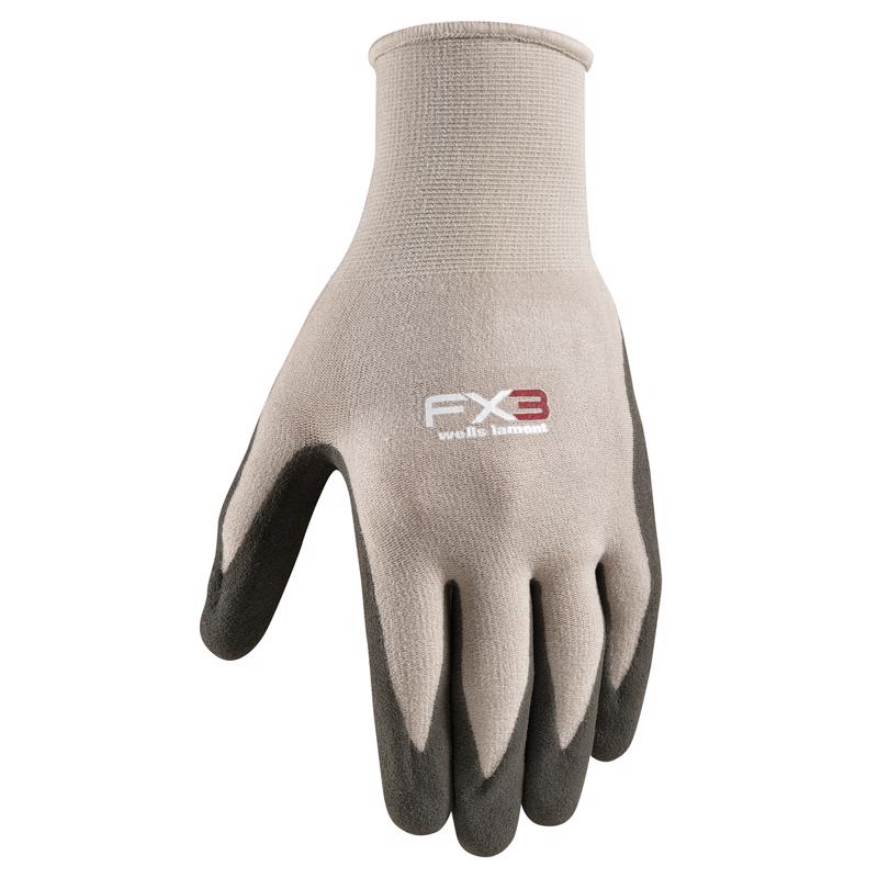 WELLS LAMONT - Wells Lamont FX3 Men's Outdoor Work Gloves Black/Tan M 1 pair