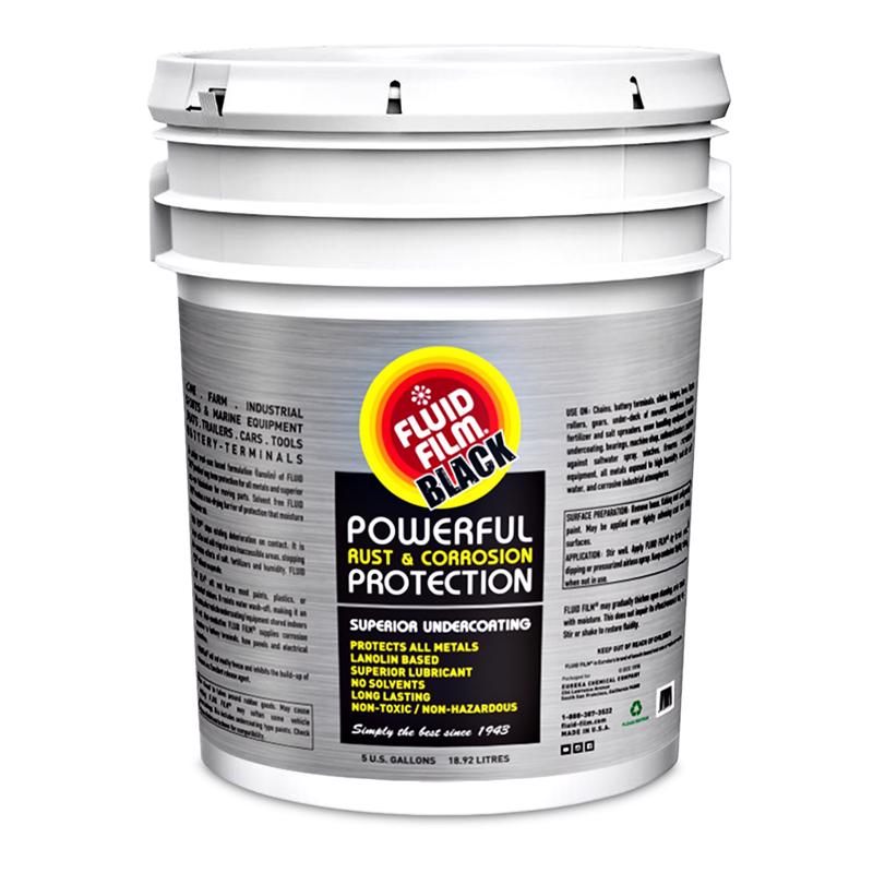 FLUID FILM BLACK - Fluid Film Black Anti-Corrosion Lubricant 5 gal 1 pk