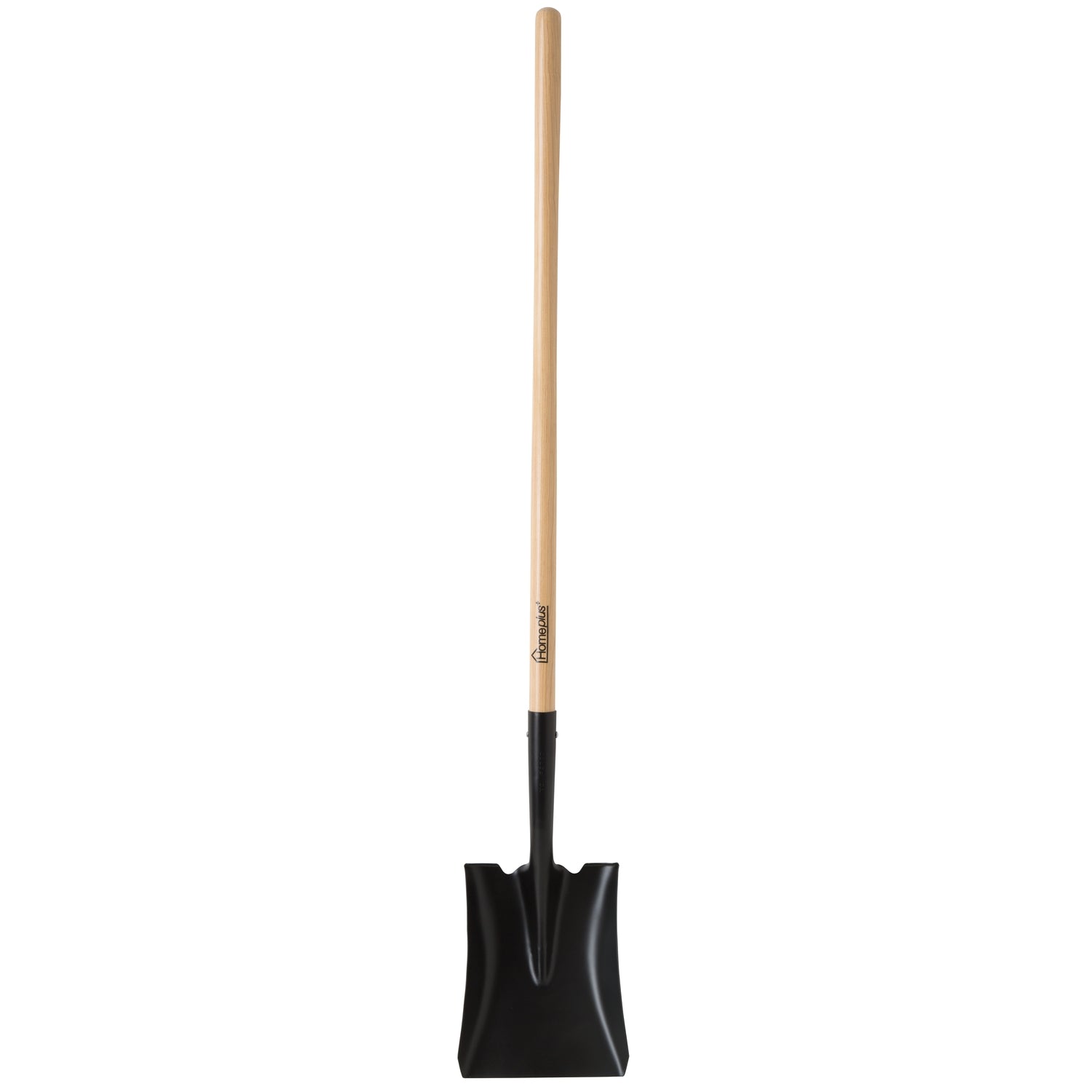 Home Plus 56 in. Steel Square Transfer Shovel Wood Handle - Case of 6
