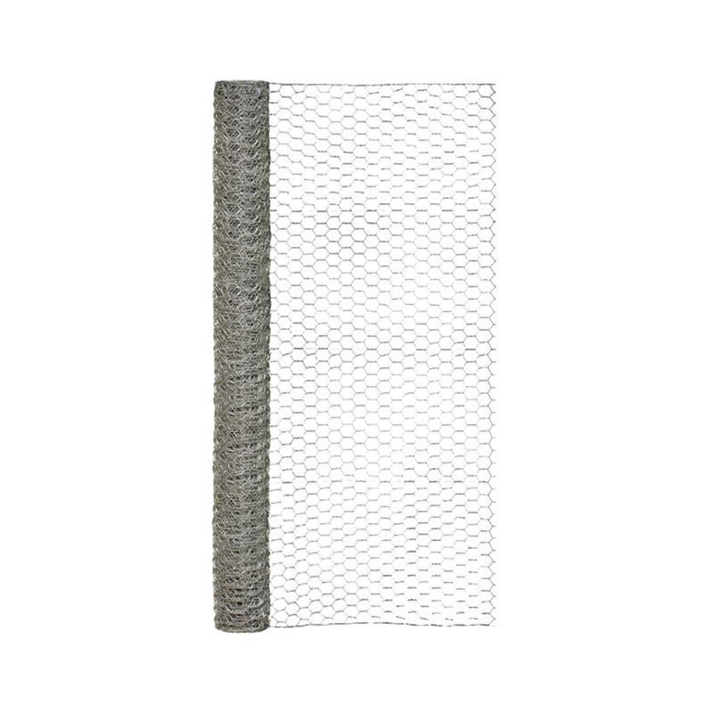 GARDEN ZONE - Garden Craft 48 in. H X 25 ft. L Galvanized Steel Poultry Netting 1 in.