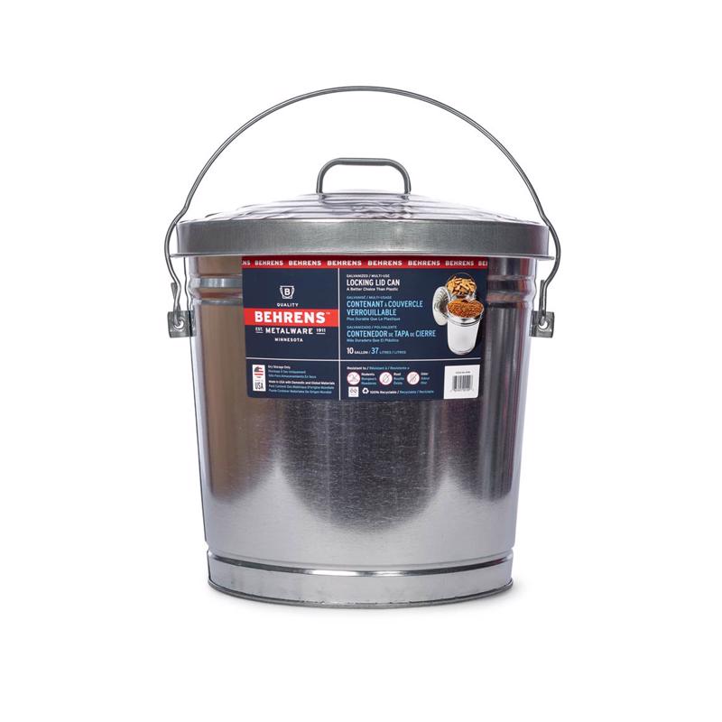 DOVER - Behrens Gray Metal Pet Food Storage Container - Case of 6