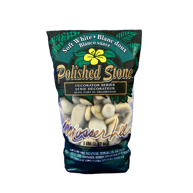 MOSSER LEE - Mosser Lee White Polished Soil Cover 5 lb