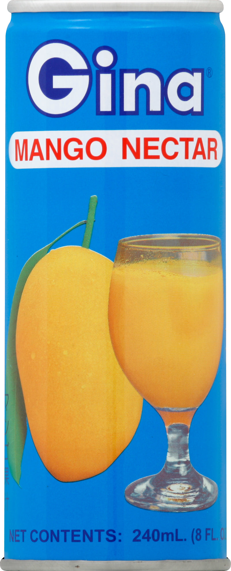 Gina Mango Nectar 240 ml - Case of 30