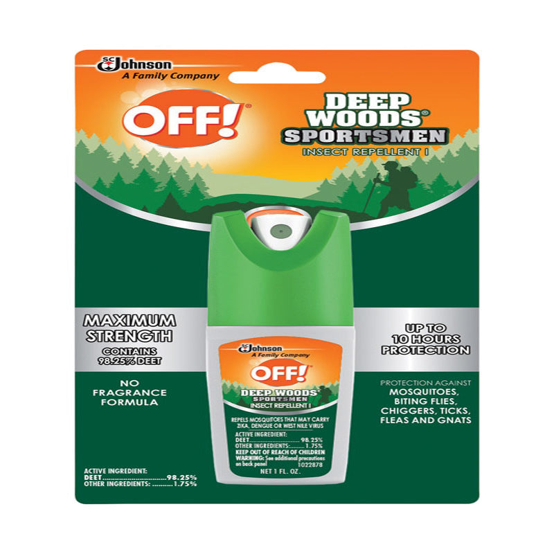 OFF! - OFF! Deep Woods Insect Repellent Liquid For Mosquitoes 1 oz