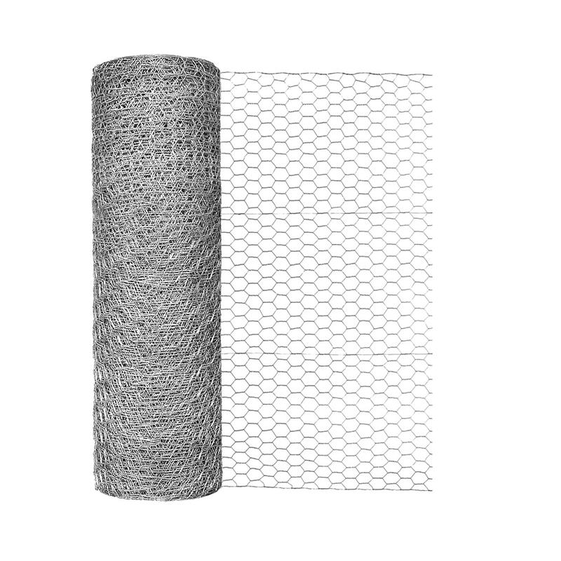 GARDEN ZONE - Garden Craft 24 in. H X 150 ft. L Galvanized Steel Poultry Netting 1 in.
