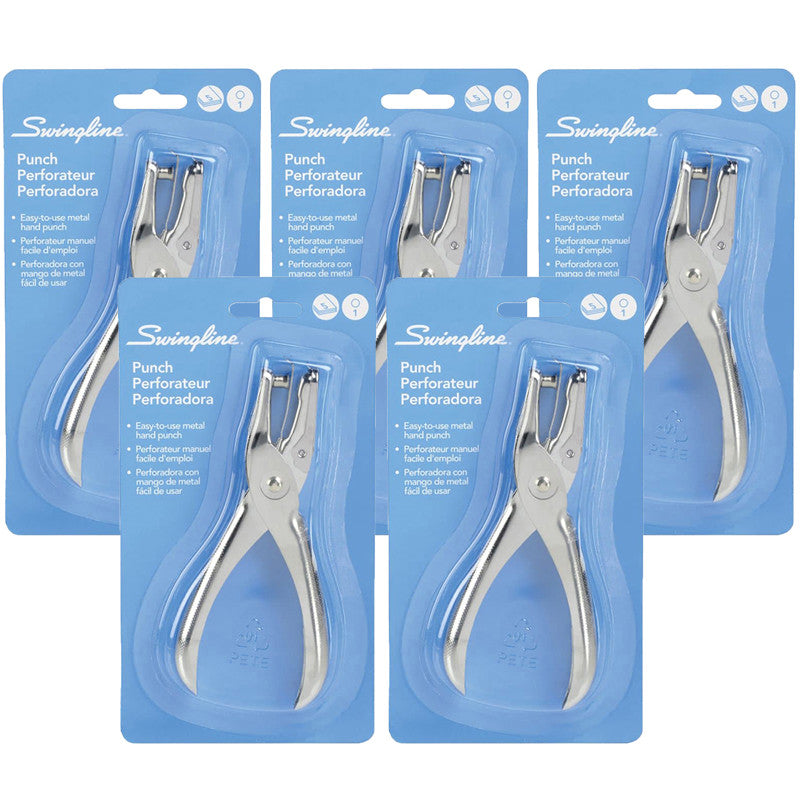 SWINGLINE - One Hole Paper Punch, Pack of 5