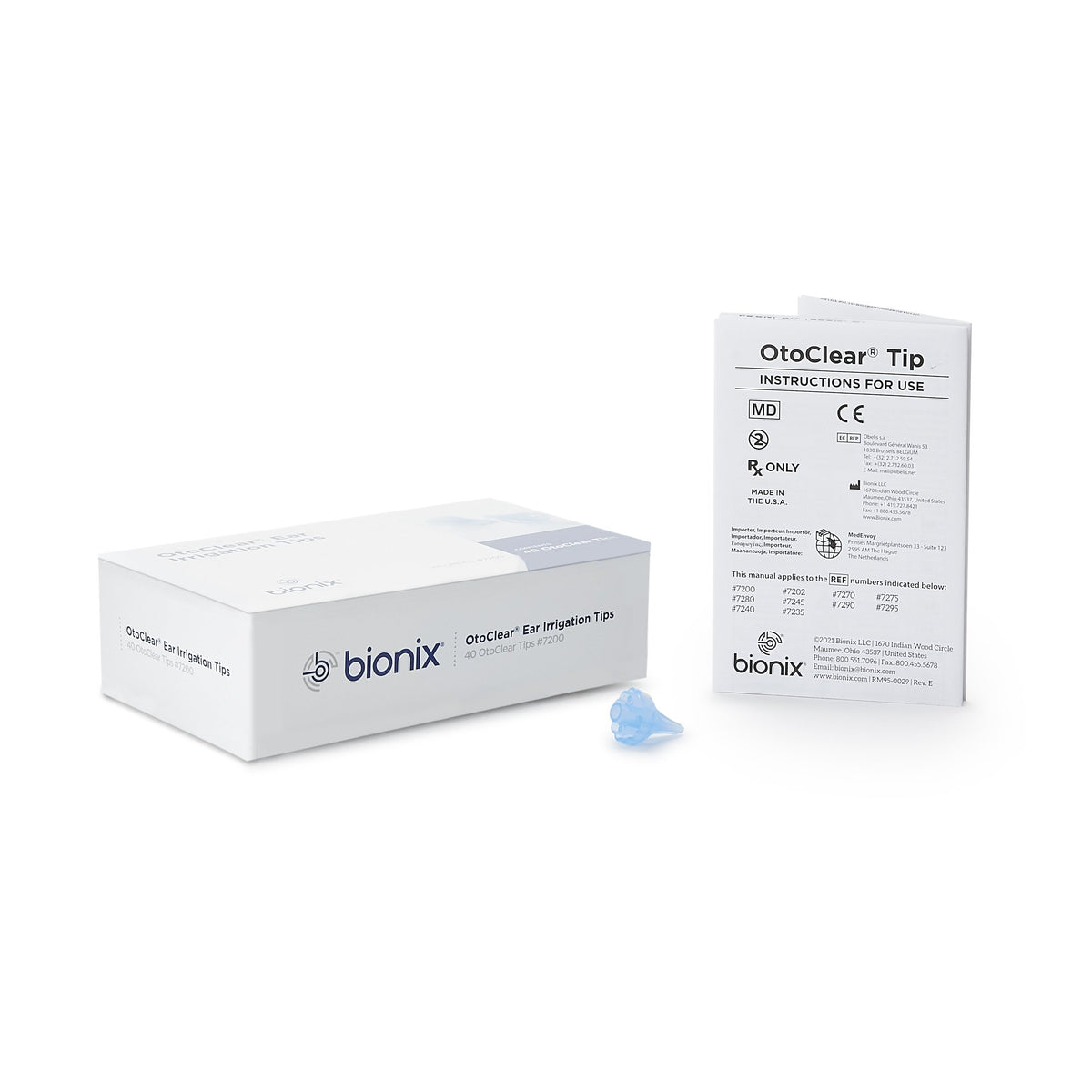 Bionix - Ear Irrigation Tip OtoClear® For OtoClear® Ear Irrigation Water Pik Part#7245 [1/EA]