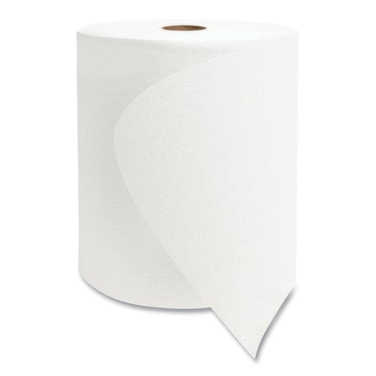 Morcon Tissue - Valay Universal TAD Roll Towels, 1-Ply, 8" x 600 ft, White, 6 Rolls/Carton