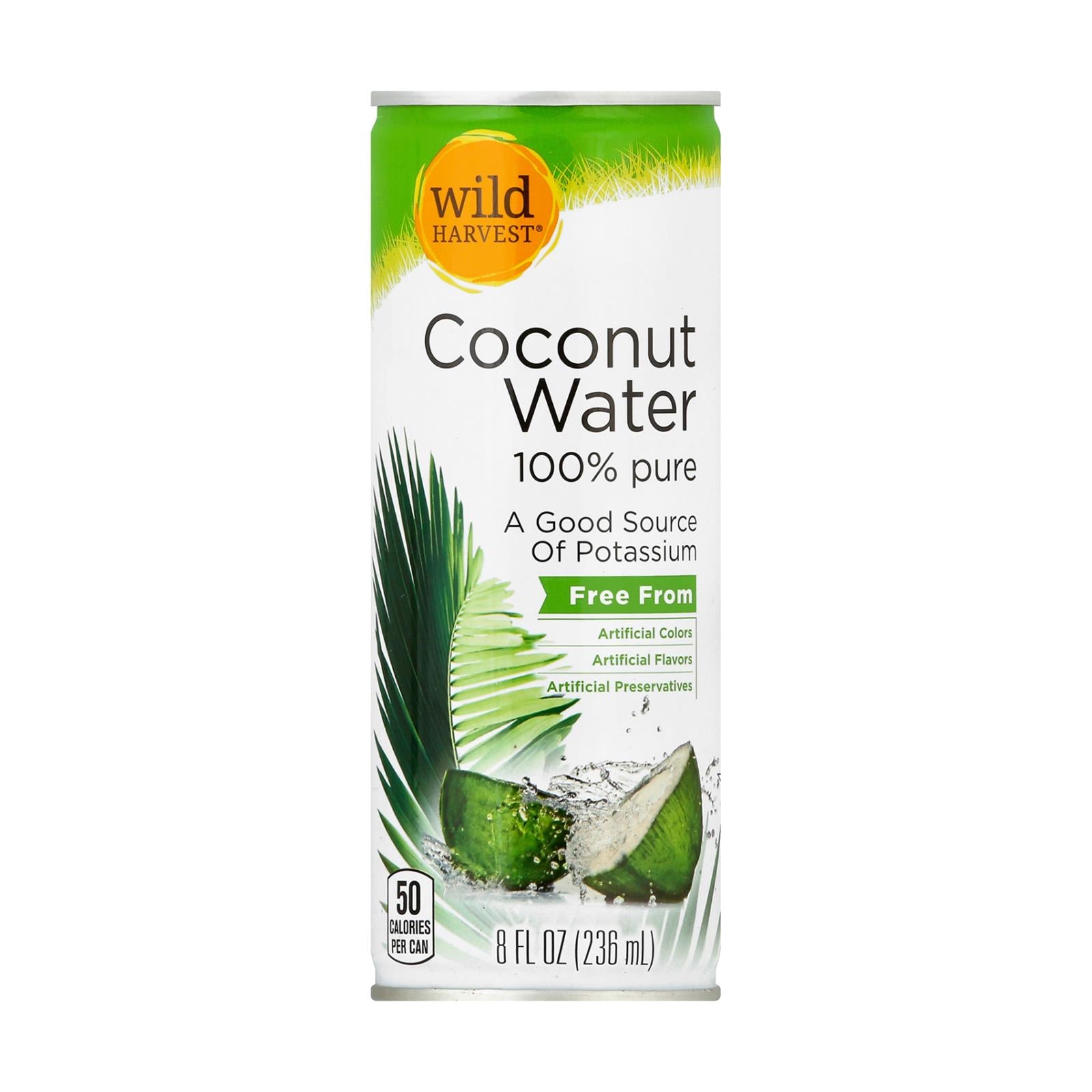 Wild Harvest - Coconut Water Pure - Case of 12-33.8 FZ